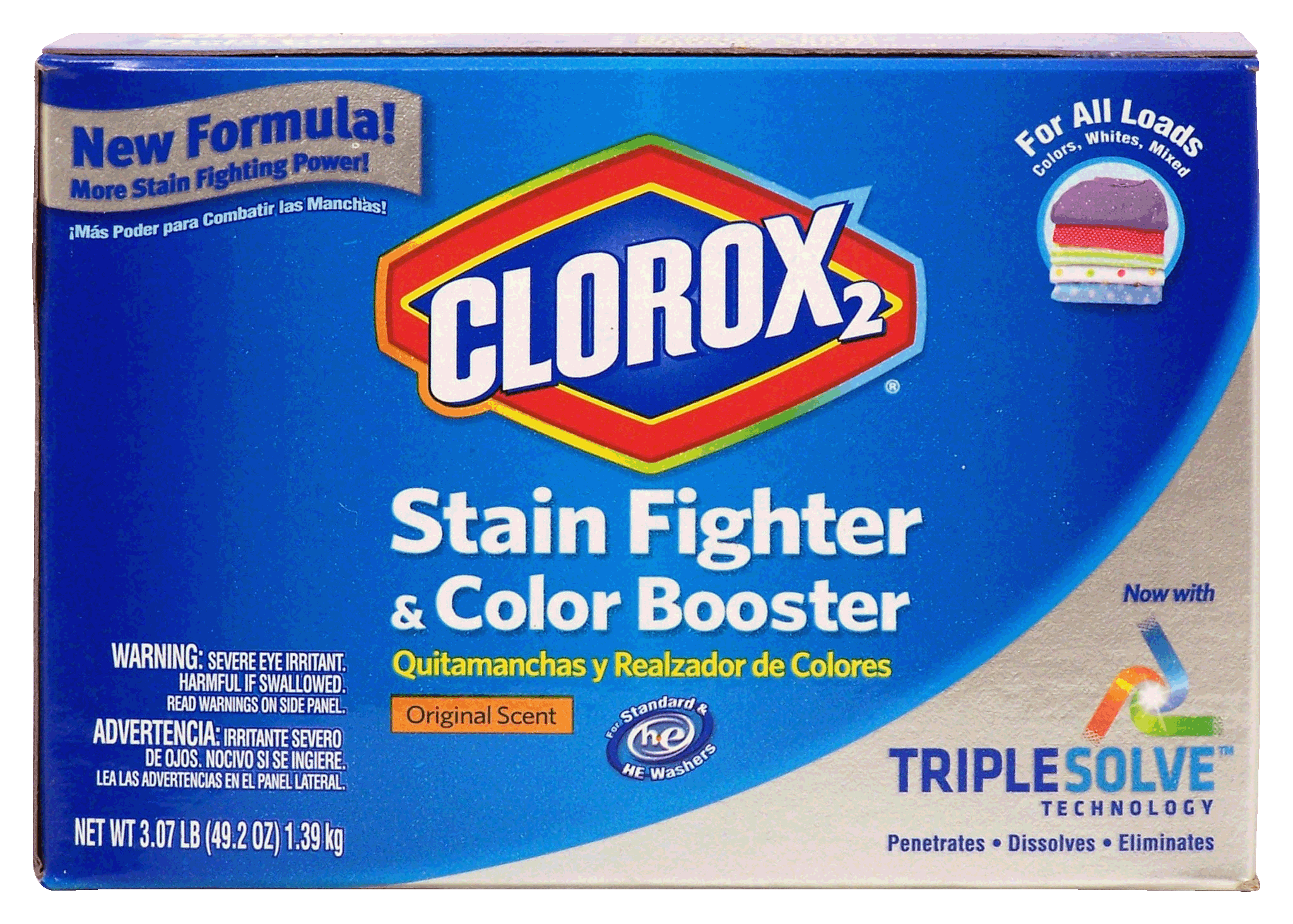 Clorox 2&nbsp;Ultra&nbsp;dry bleach powder regular for colors Full-Size Picture